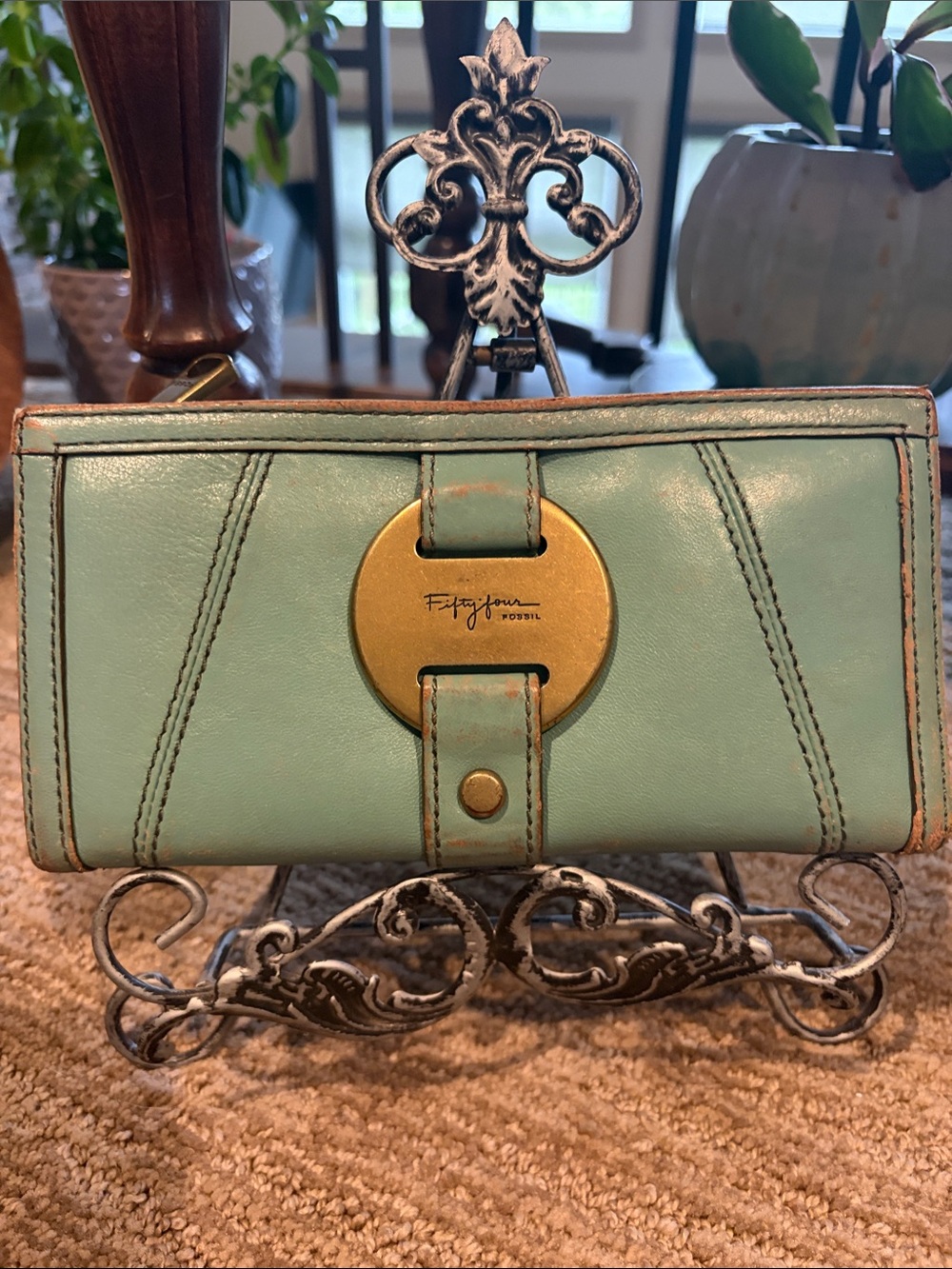Vintage Fossil “fifty four” wallet